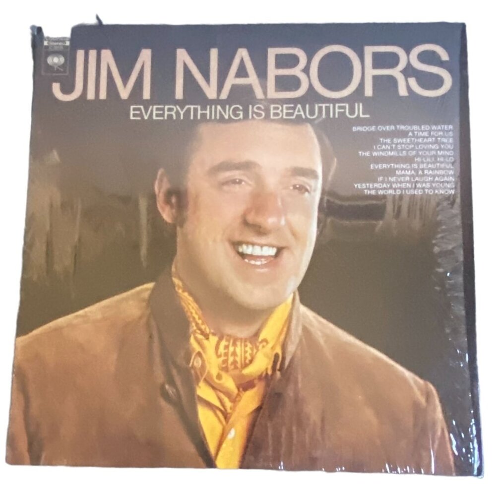 Vintage Jim Nabors 'Everything Is Beautiful' Vinyl Record/LP-GUC